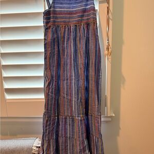 Cat & Jack Multicolor Striped Kids Dress